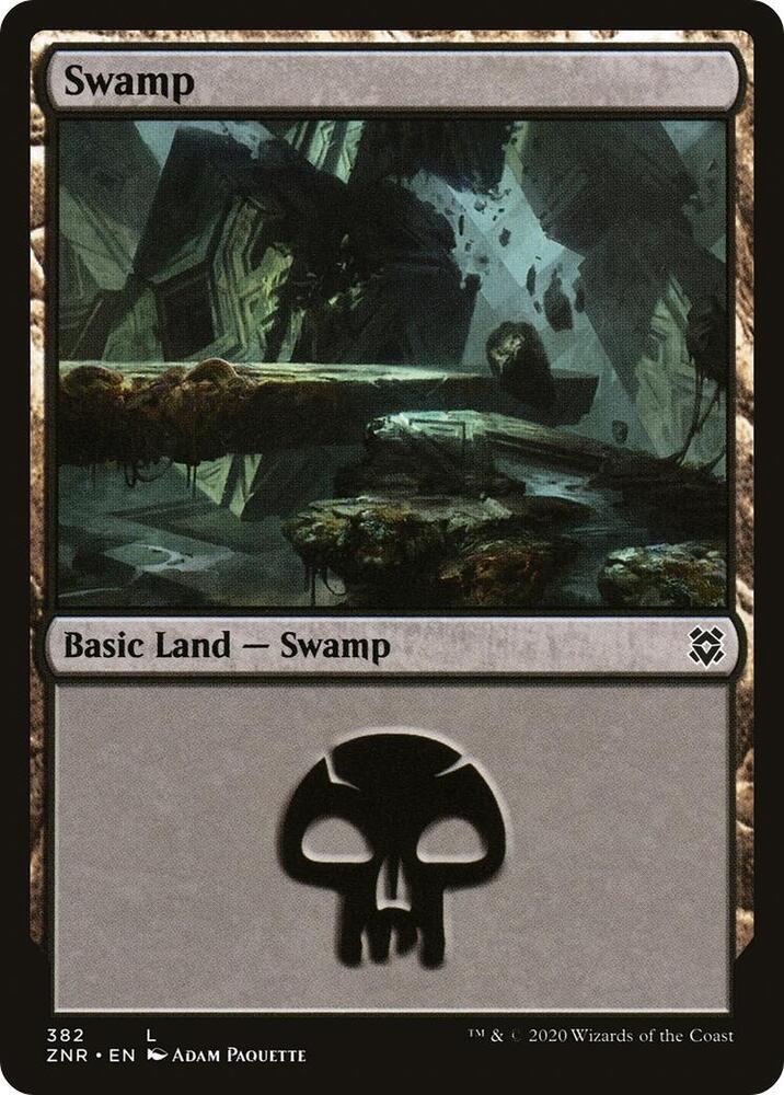 Swamp [Zendikar Rising] 382
