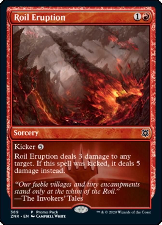 Roil Eruption [Promo Pack: Zendikar Rising] 389