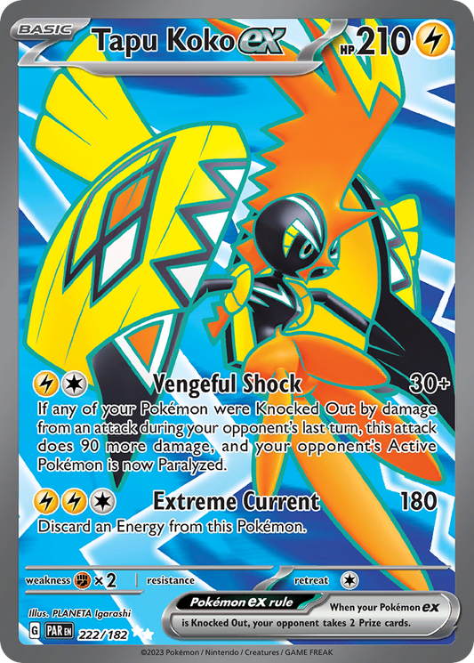 Tapu Koko ex - 222/182 Paradox Rift