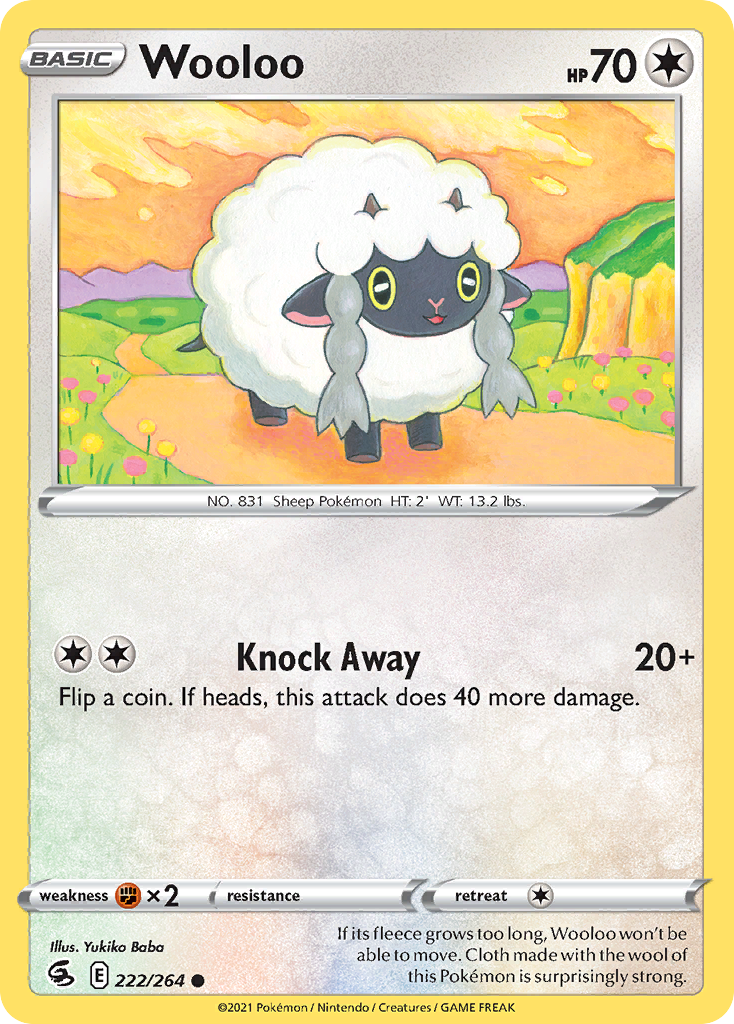 Wooloo - 222/264 Fusion Strike