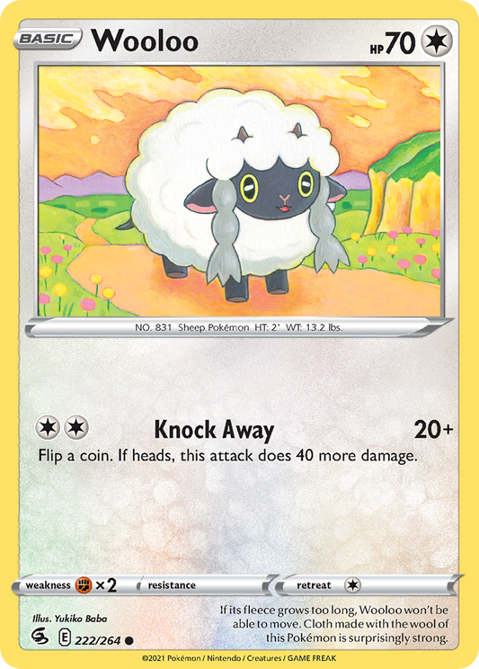 Wooloo - 222/264 Fusion Strike