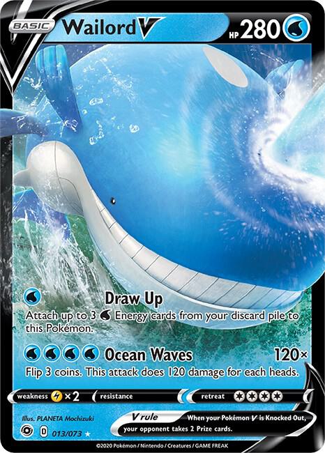 Wailord V [Champion's Path] 013/073