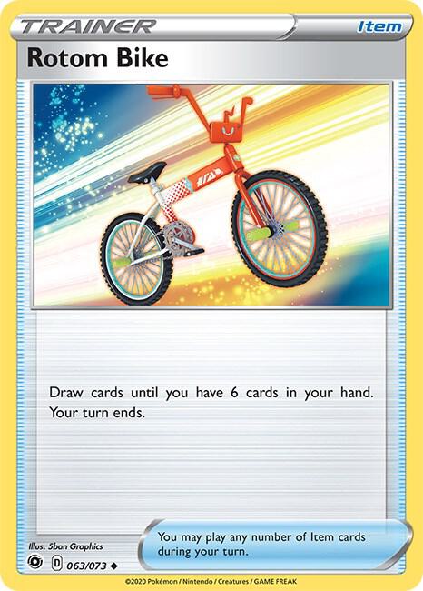 Rotom Bike [Champion's Path] 63/73