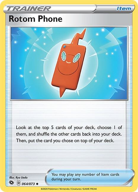 Rotom Phone [Champion's Path] 64/73