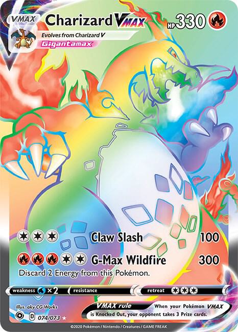 Charizard VMAX (Secret) [Champion's Path] 74/73