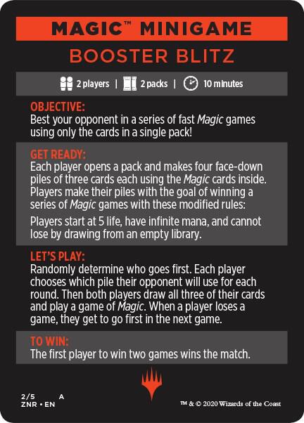 Magic Minigame: Booster Blitz [Zendikar Rising] 2