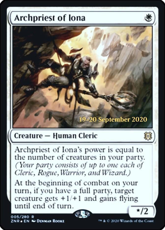 Archpriest of Iona [Prerelease Cards] 5