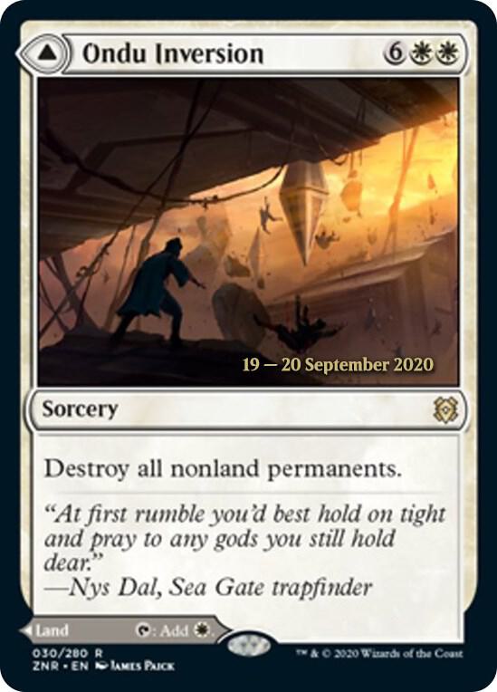 Ondu Inversion [Prerelease Cards] 30