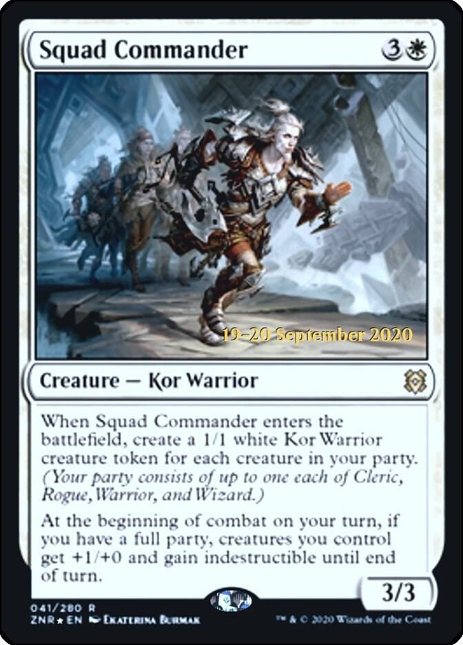 Squad Commander [Prerelease Cards] 41