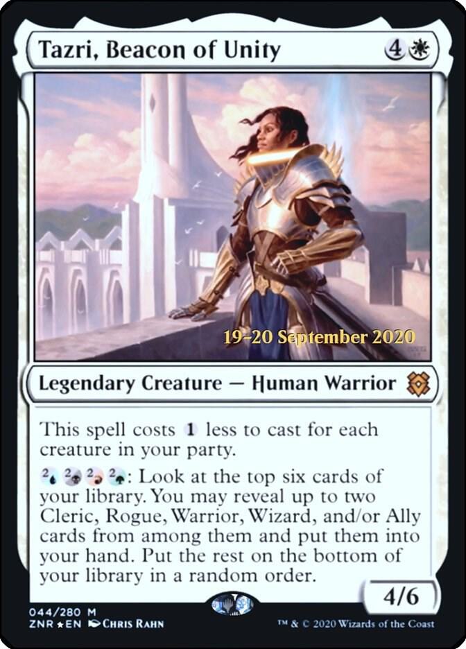 Tazri, Beacon of Unity [Prerelease Cards] 44