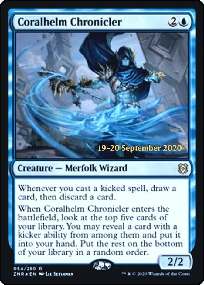 Coralhelm Chronicler [Prerelease Cards] 54