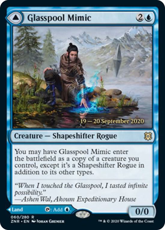 Glasspool Mimic [Prerelease Cards] 60