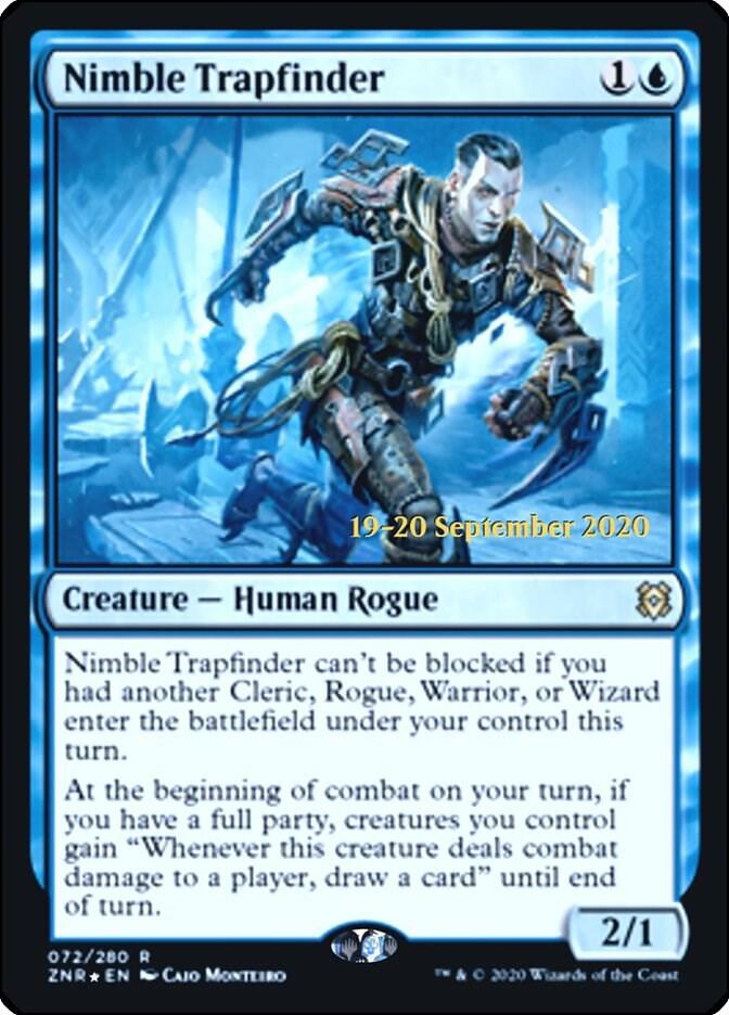 Nimble Trapfinder [Prerelease Cards] 72