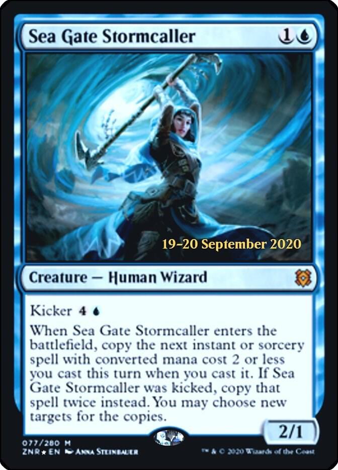 Sea Gate Stormcaller [Prerelease Cards] 77
