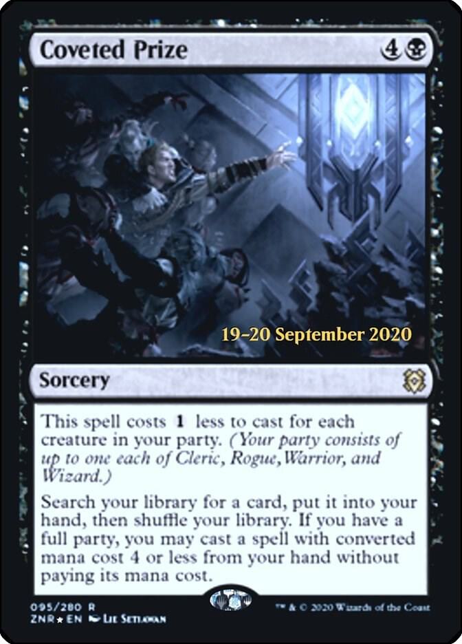 Coveted Prize [Prerelease Cards] 95