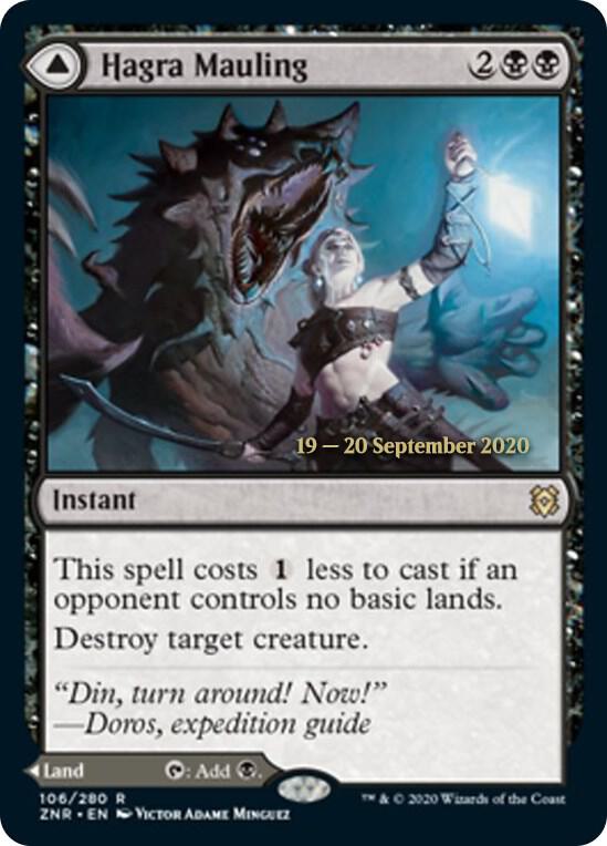 Hagra Mauling [Prerelease Cards] 106