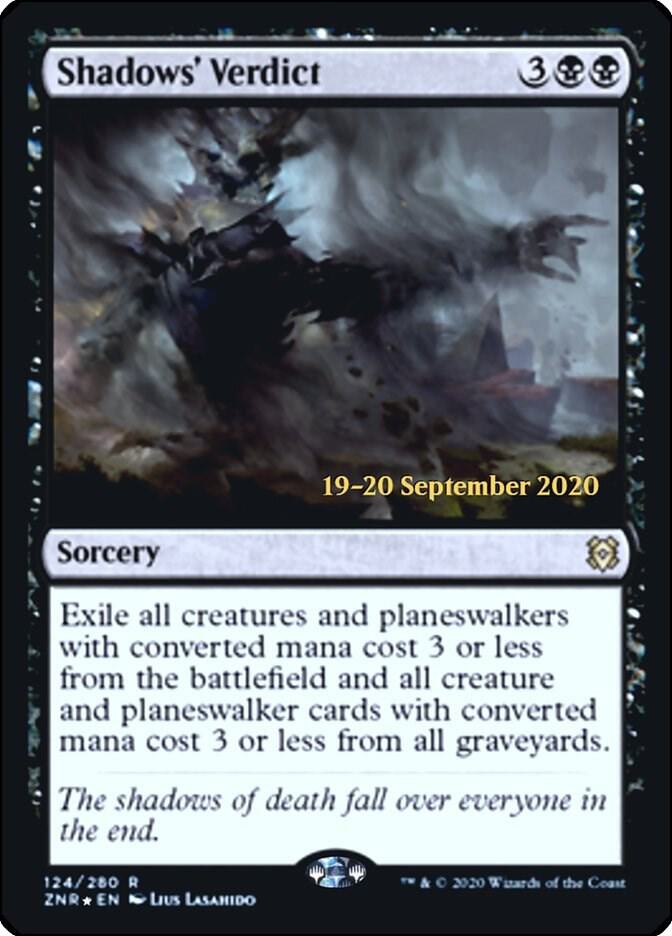 Shadows' Verdict [Prerelease Cards] 124