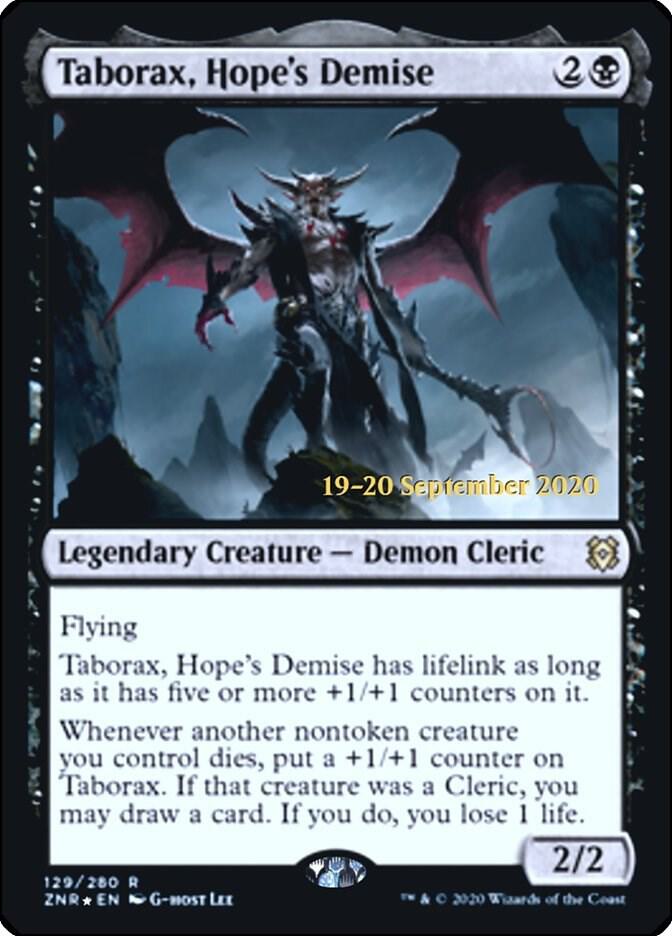 Taborax, Hope's Demise [Prerelease Cards] 129