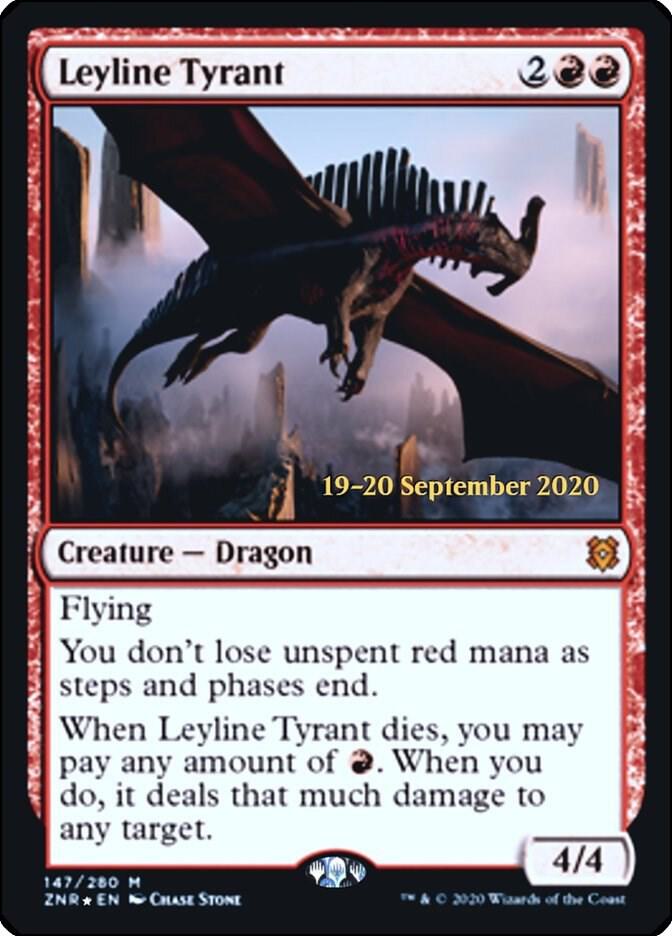 Leyline Tyrant [Prerelease Cards] 147