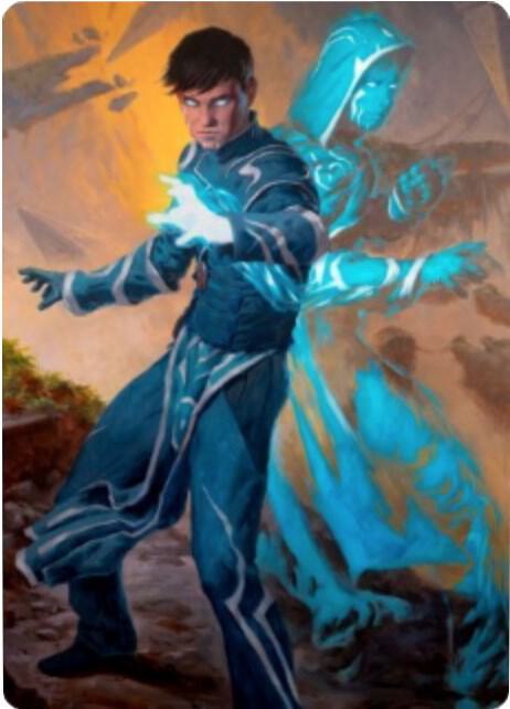 Jace, Mirror Mage Art Card (1/81) [Art Series: Zendikar Rising] 1