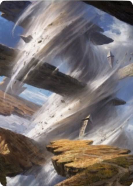Plains Art Card (8/81) [Art Series: Zendikar Rising] 8