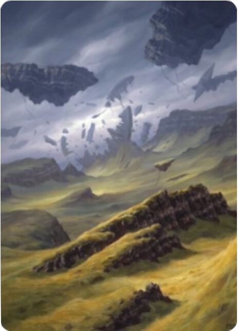 Plains Art Card (9/81) [Art Series: Zendikar Rising] 9
