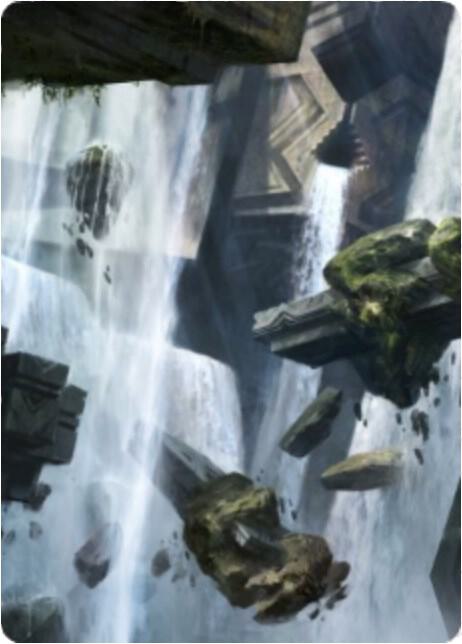 Island Art Card (10/81) [Art Series: Zendikar Rising] 10