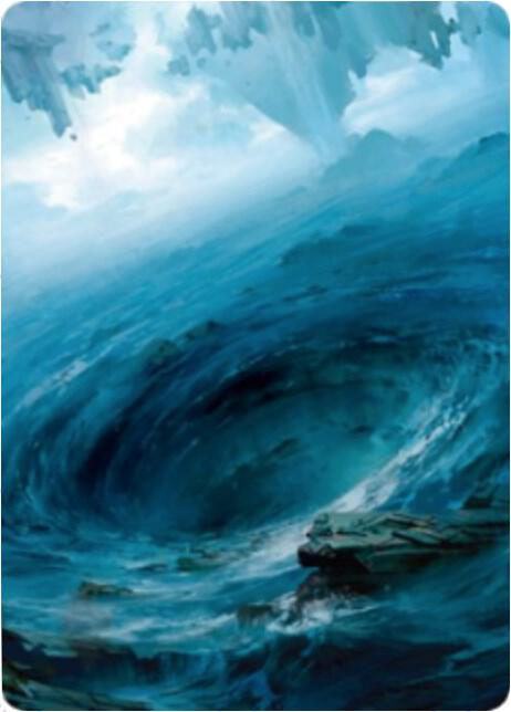 Island Art Card (12/81) [Art Series: Zendikar Rising] 12