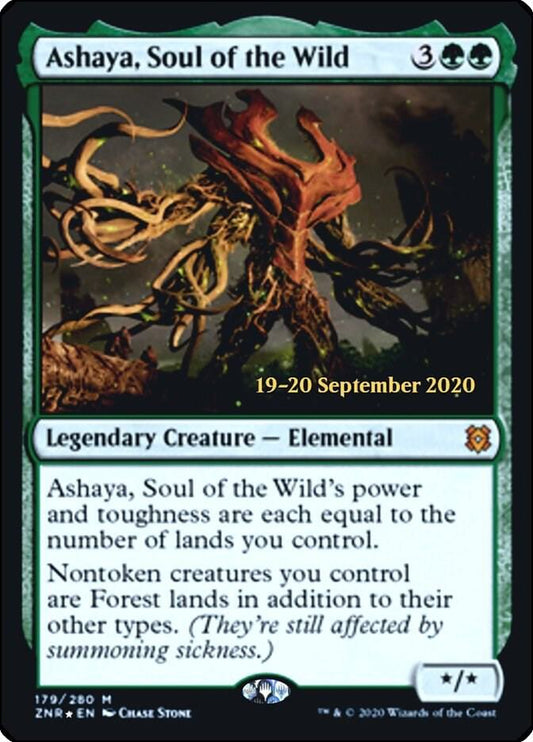 Ashaya, Soul of the Wild [Prerelease Cards] 179