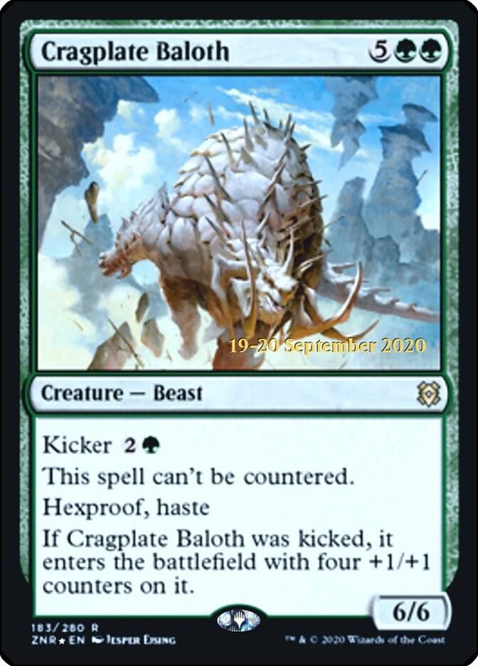 Cragplate Baloth [Prerelease Cards] 183