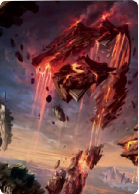 Mountain Art Card (17/81) [Art Series: Zendikar Rising] 17