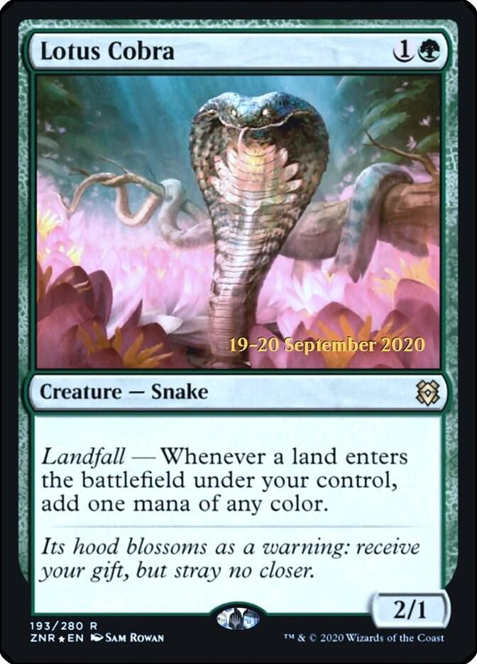Lotus Cobra [Prerelease Cards] 193