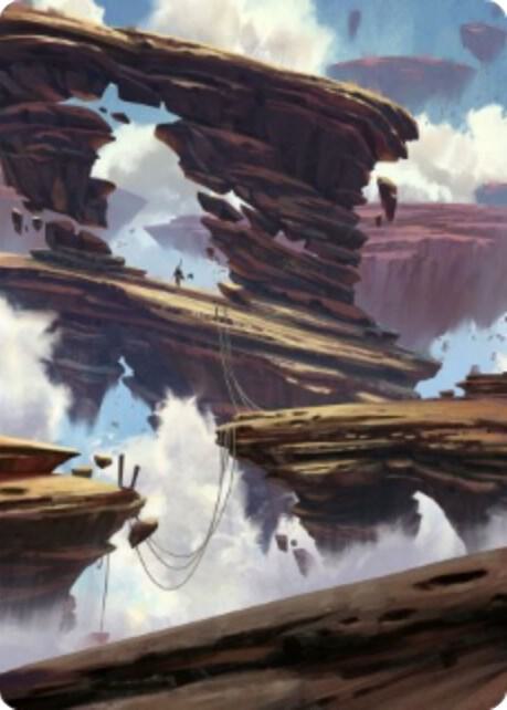 Boulderloft Pathway Art Card [Art Series: Zendikar Rising] 22