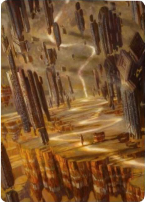 Brightclimb Pathway Art Card [Art Series: Zendikar Rising] 23
