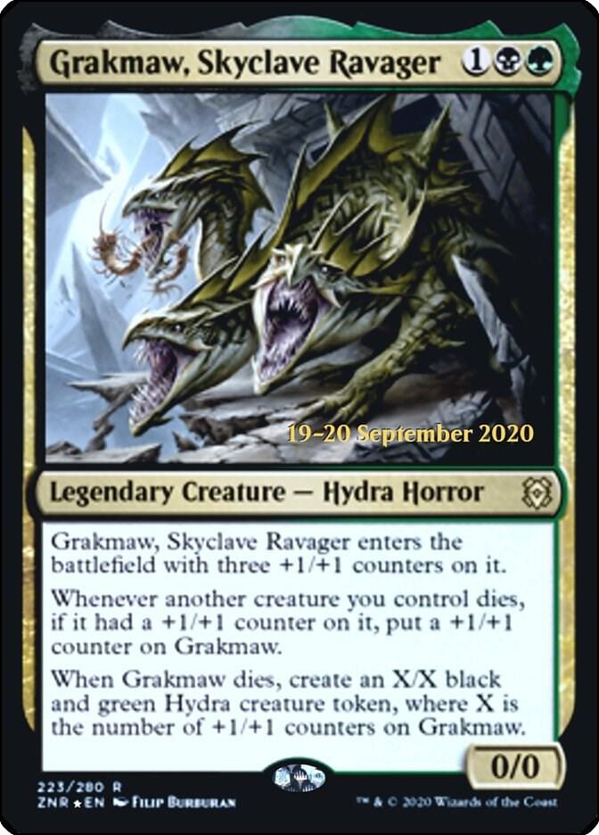 Grakmaw, Skyclave Ravager [Prerelease Cards] 223