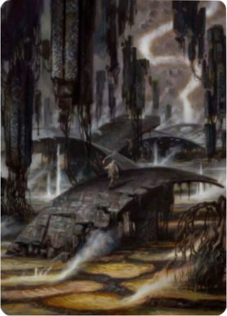 Grimclimb Pathway Art Card [Art Series: Zendikar Rising] 24
