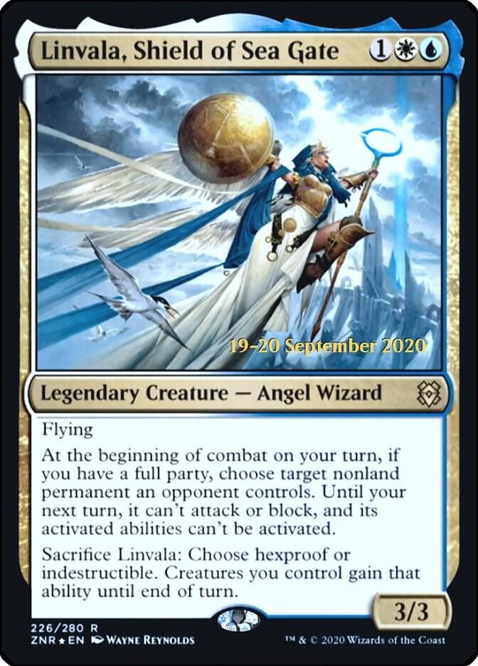 Linvala, Shield of Sea Gate [Prerelease Cards] 226