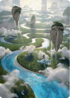 Clearwater Pathway Art Card [Art Series: Zendikar Rising] 25