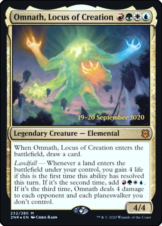 Omnath, Locus of Creation [Prerelease Cards] 232