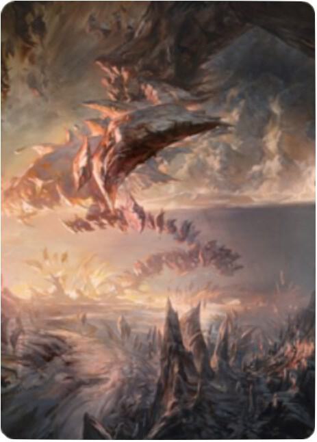 Needleverge Pathway Art Card [Art Series: Zendikar Rising] 27