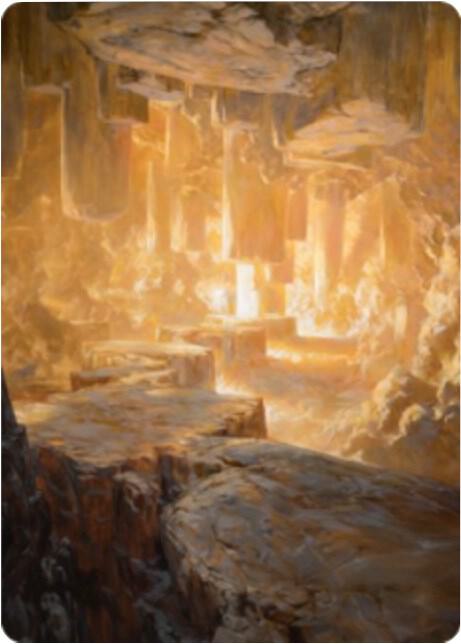 Pillarverge Pathway Art Card [Art Series: Zendikar Rising] 28