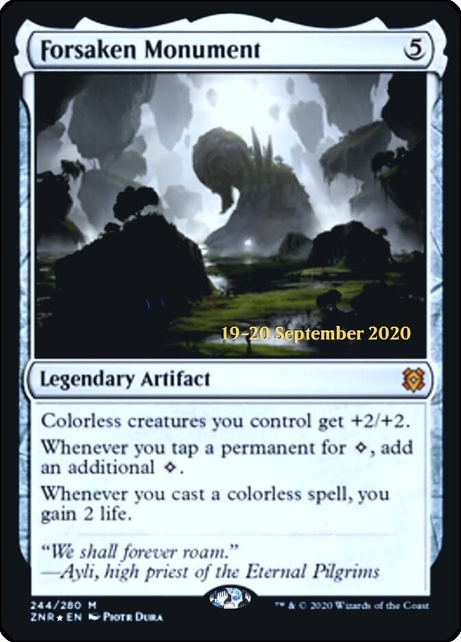 Forsaken Monument [Prerelease Cards] 244