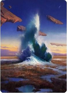 Flooded Strand Art Card [Art Series: Zendikar Rising] 29