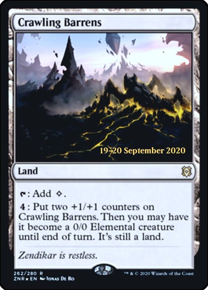 Crawling Barrens [Prerelease Cards] 262