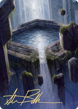 Morphic Pool Art Card (Gold-Stamped Signature) [Art Series: Zendikar Rising] 32