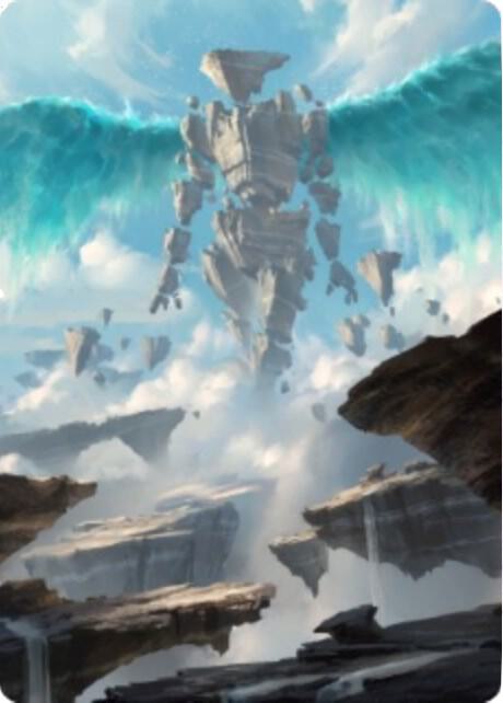 Celestial Colonnade Art Card [Art Series: Zendikar Rising] 33