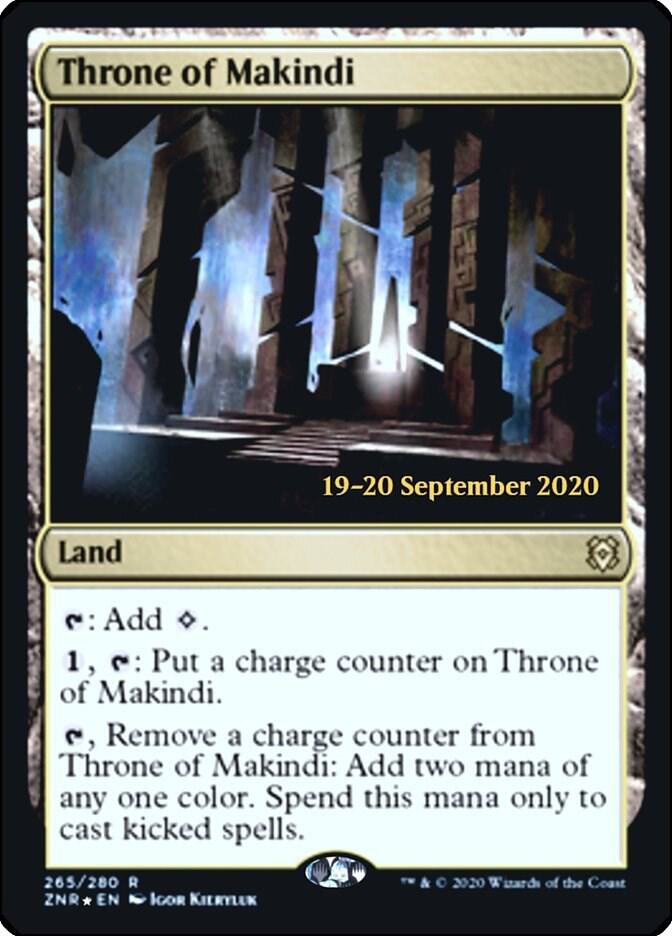 Throne of Makindi [Prerelease Cards] 265