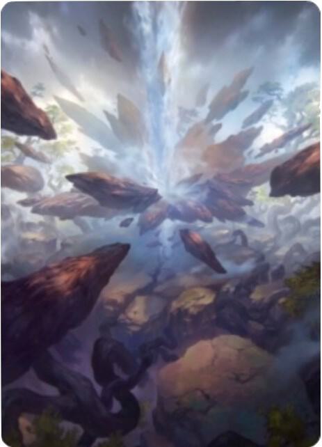 Prismatic Vista Art Card [Art Series: Zendikar Rising] 35