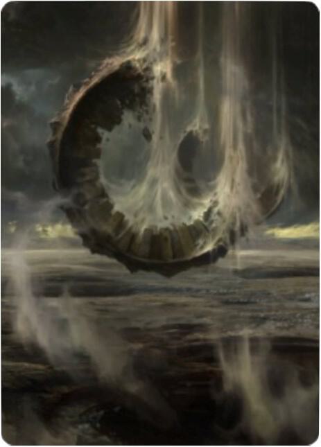 Wasteland Art Card [Art Series: Zendikar Rising] 36