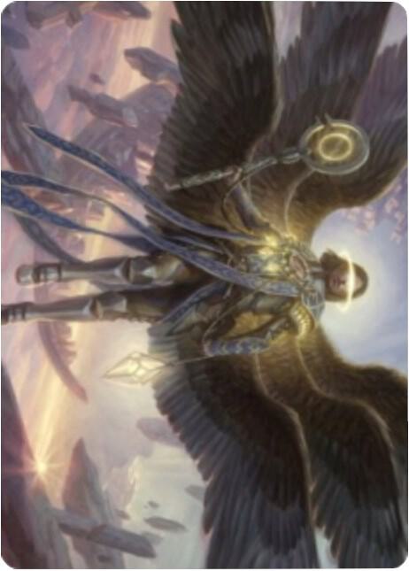 Angel of Destiny Art Card [Art Series: Zendikar Rising] 37